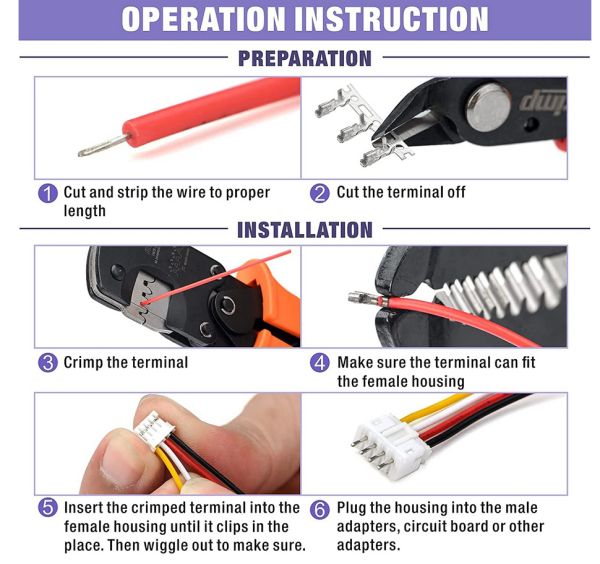 IWS-3220M  Crimping Pliers for PH 2.0
